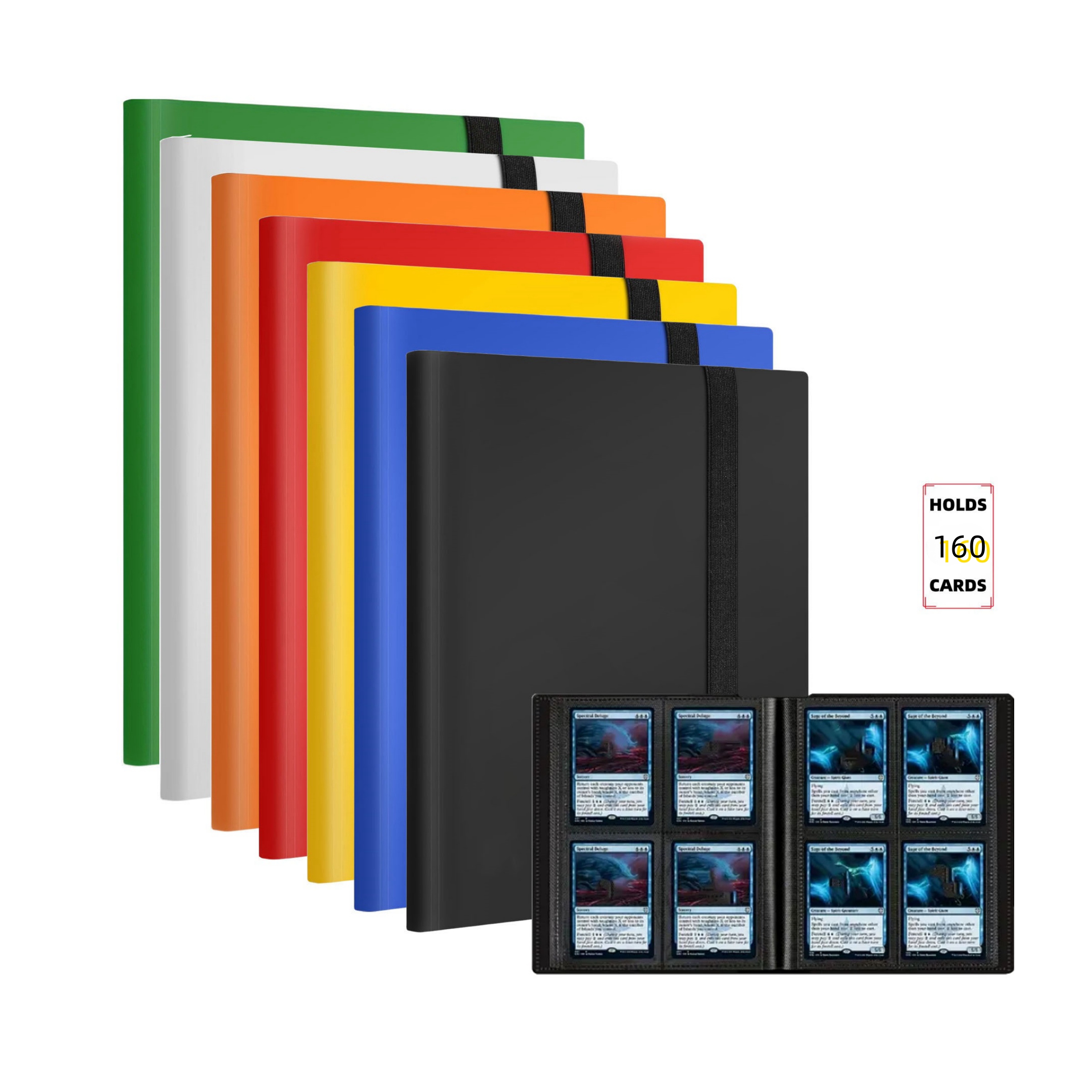 Pokemon Binder Card - 160-Pocket Extra-Large Trading Card Binder -