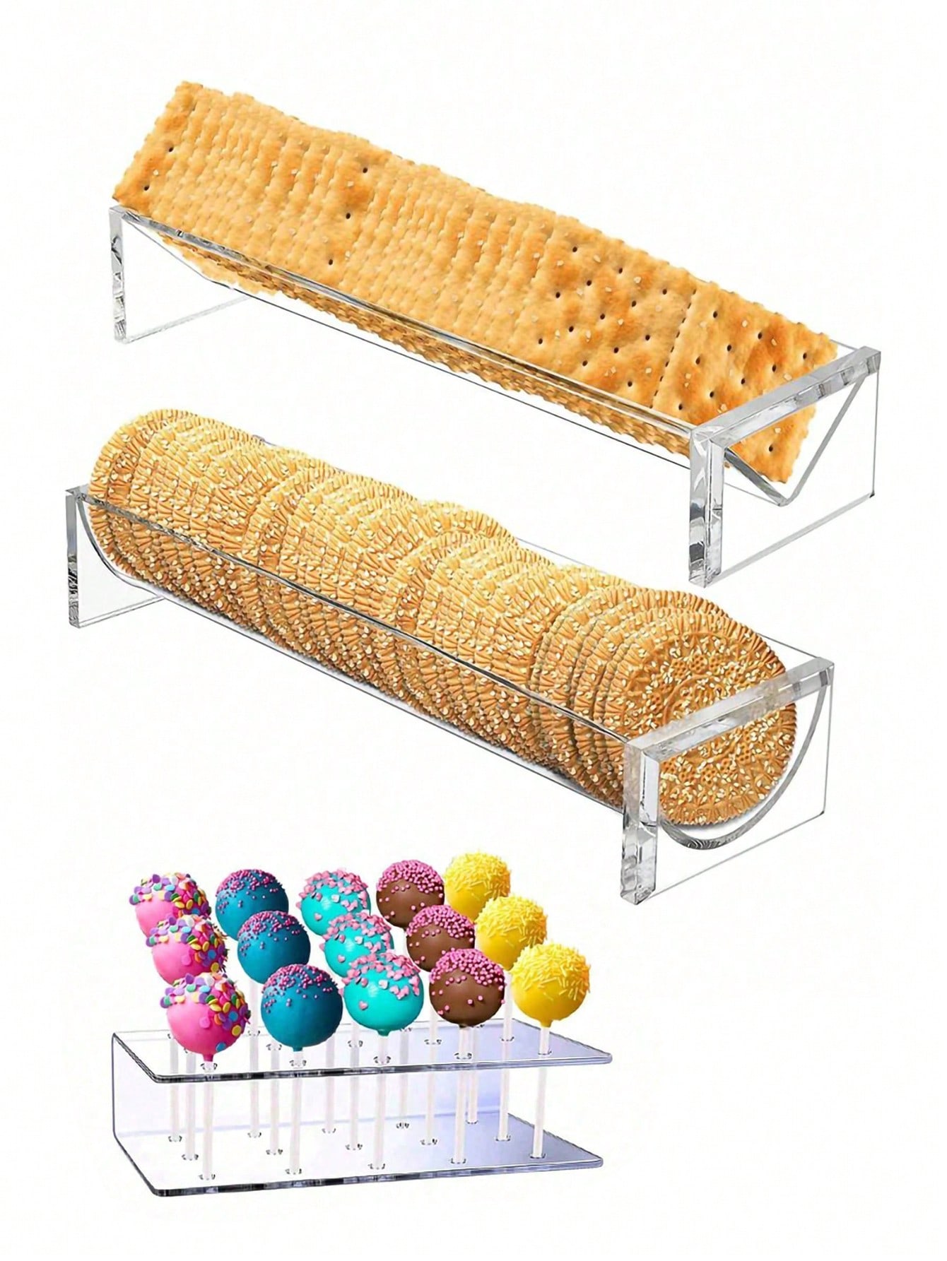 1PC 15 Hole Cake Pop Stand Can – обзор и цена Pop Display Shelf