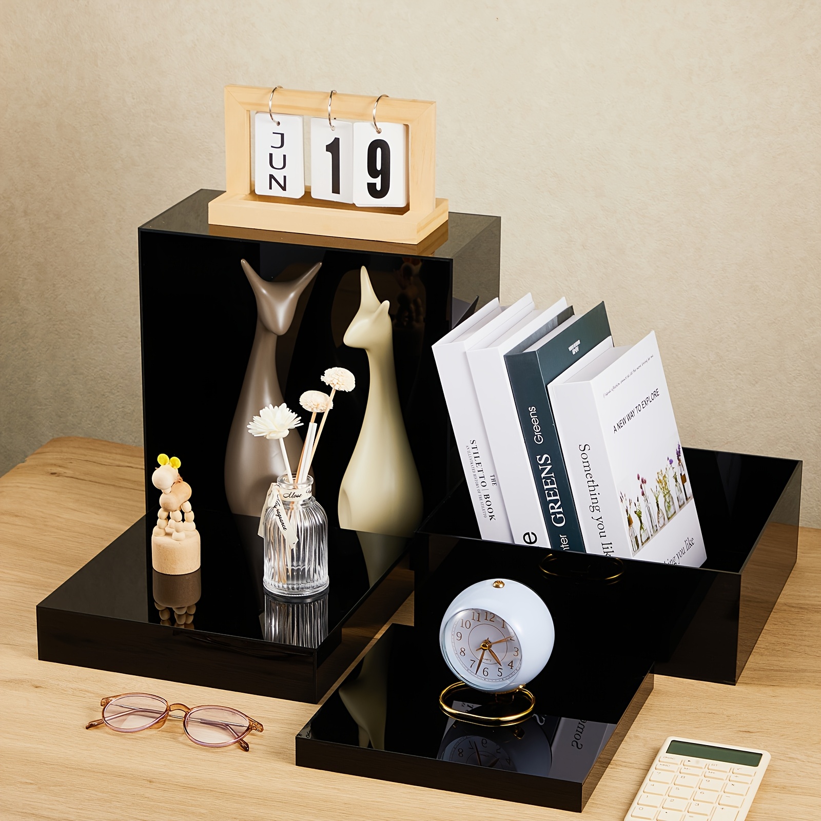 7pcs Buffet Risers Set Acrylic – обзор и цена Display Risers Set