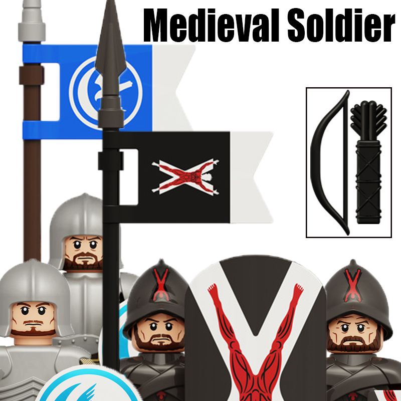 MOC Medieval Military Roman In – обзор и цена Lego Minifigure Holder
