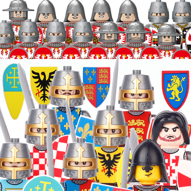 MOC Medieval Military Roman In – обзор и цена Lego Minifigure Holder