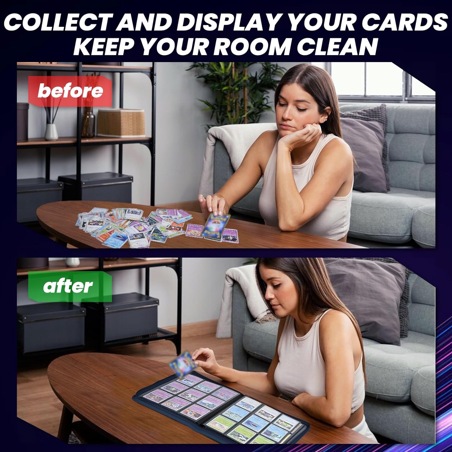 9 Pocket Trading Card Binder,  – обзор и цена Pokemon Binder Card