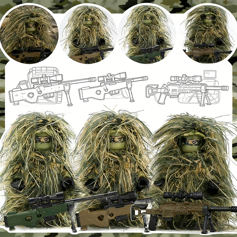 Military Series Soldier Figure – обзор и цена Lego Minifigure Holder