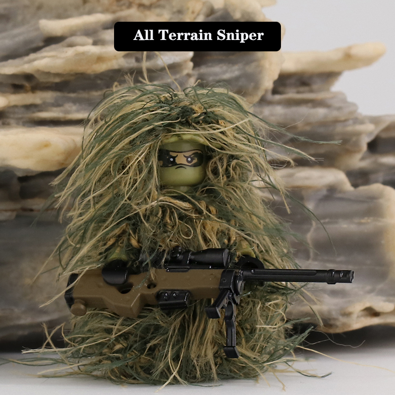 Military Series Soldier Figure – обзор и цена Lego Minifigure Holder