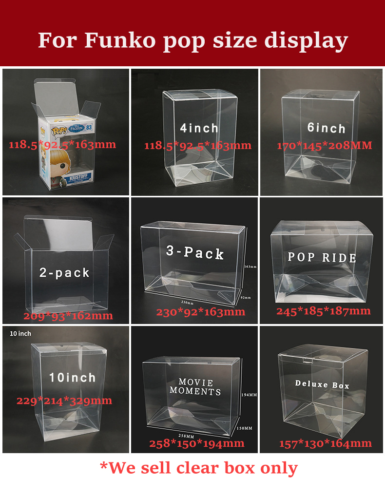 Transparent Clear box for Movi – обзор и цена Funko Pop Protector