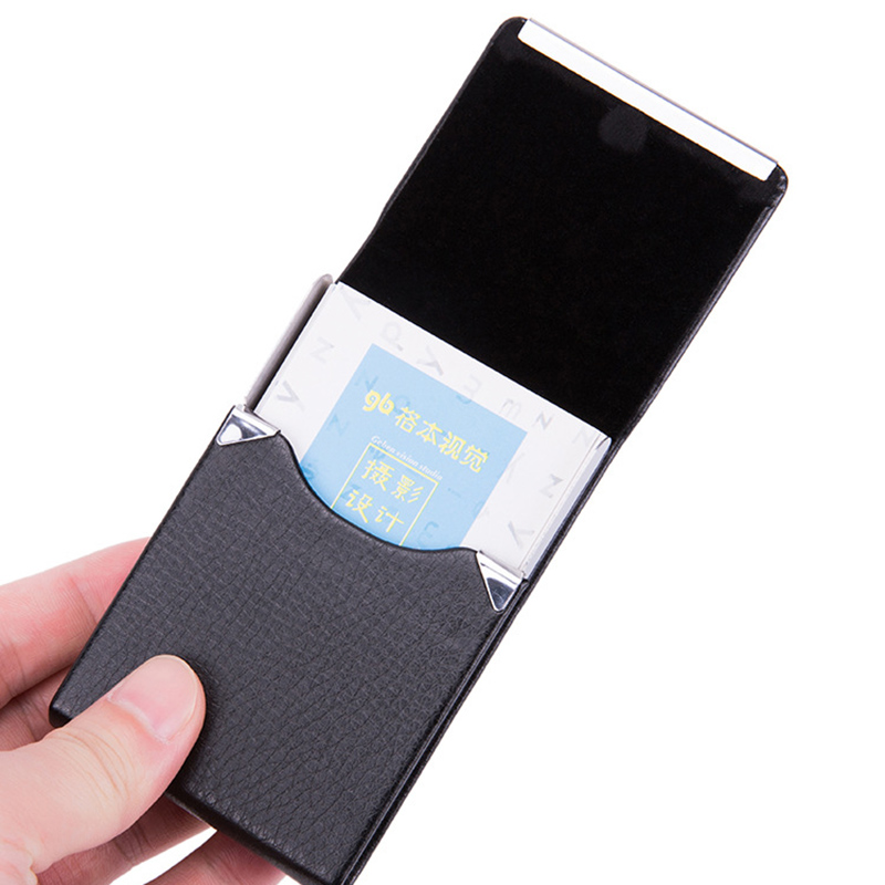 1 PC Business Card Holder Case – обзор и цена Card Top Loader