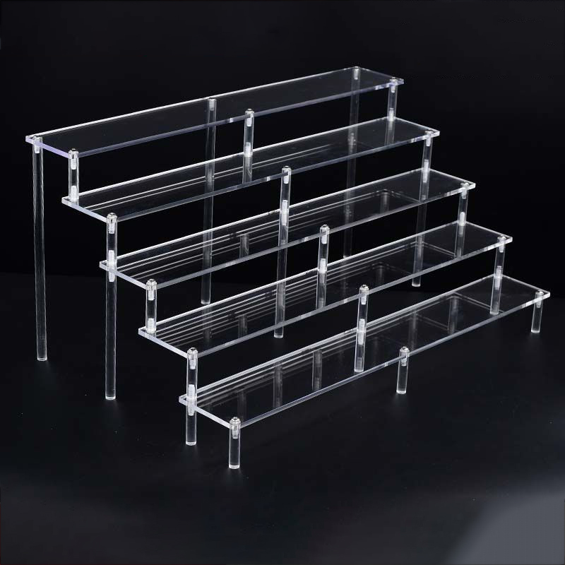 Clear 1-6 Tier Acrylic Display – обзор и цена Pop Display Shelf