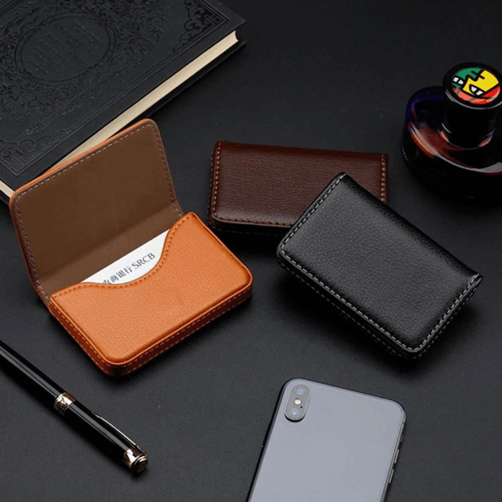 Sized Stitched PU Leather Cred – обзор и цена Card Top Loader