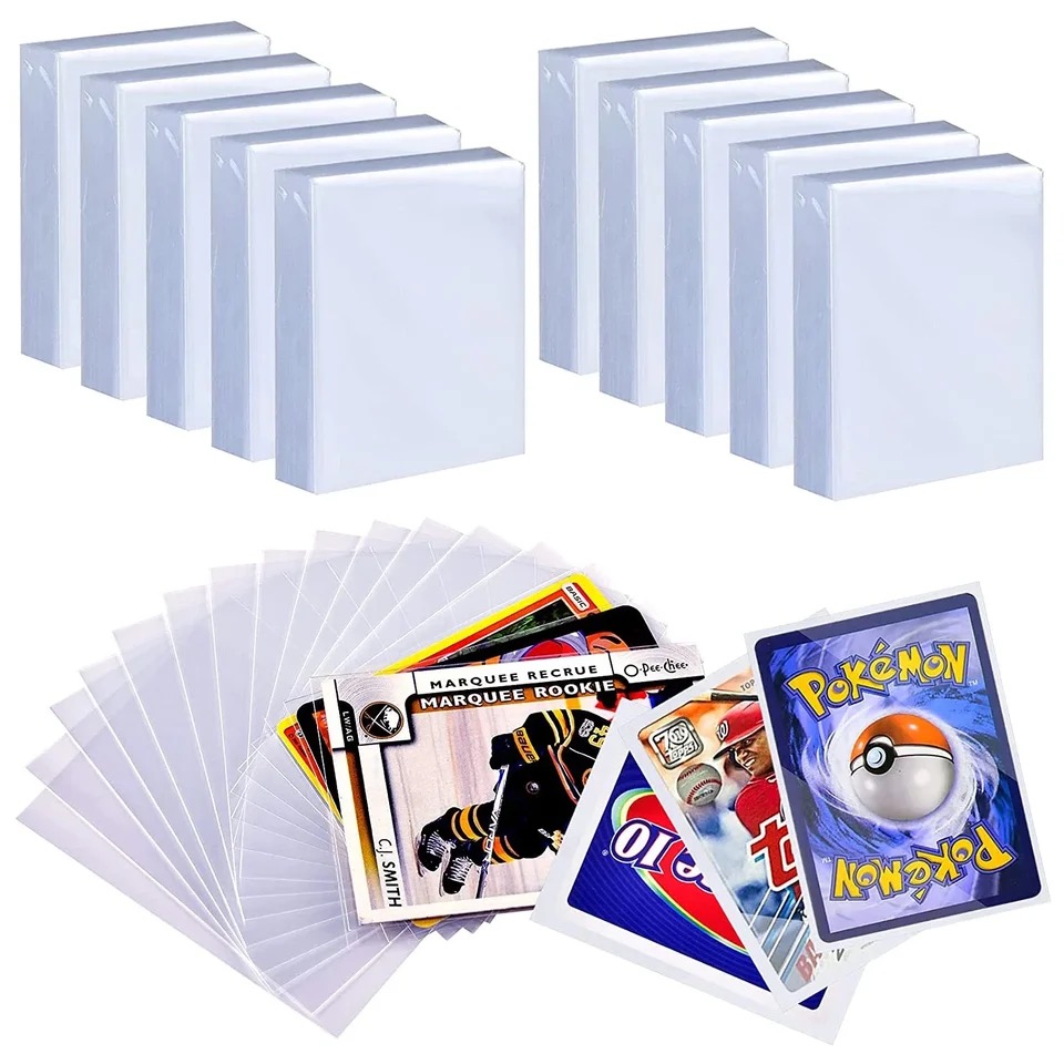 200 Pcs Transparent Playing Ca – обзор и цена Card Penny Sleeve