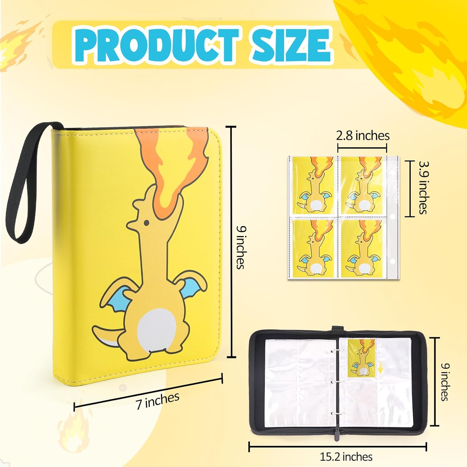 400 Pockets Trading Card Binde – обзор и цена Trading Card Binder