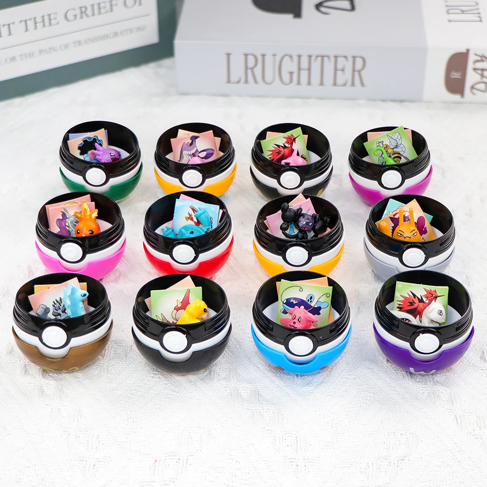 12PCS Pokemon Ball Pokeball Pi – обзор и цена Vinyl Figure Blank