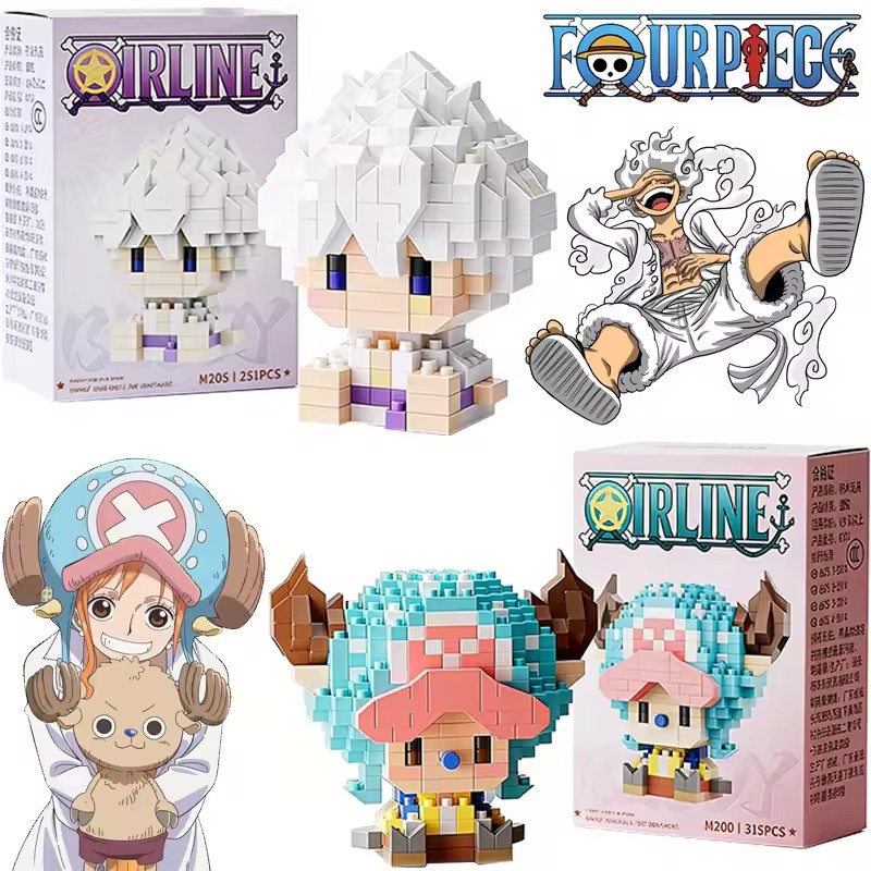 One Piece Anime Sun God Nika L – обзор и цена Building Block Mini