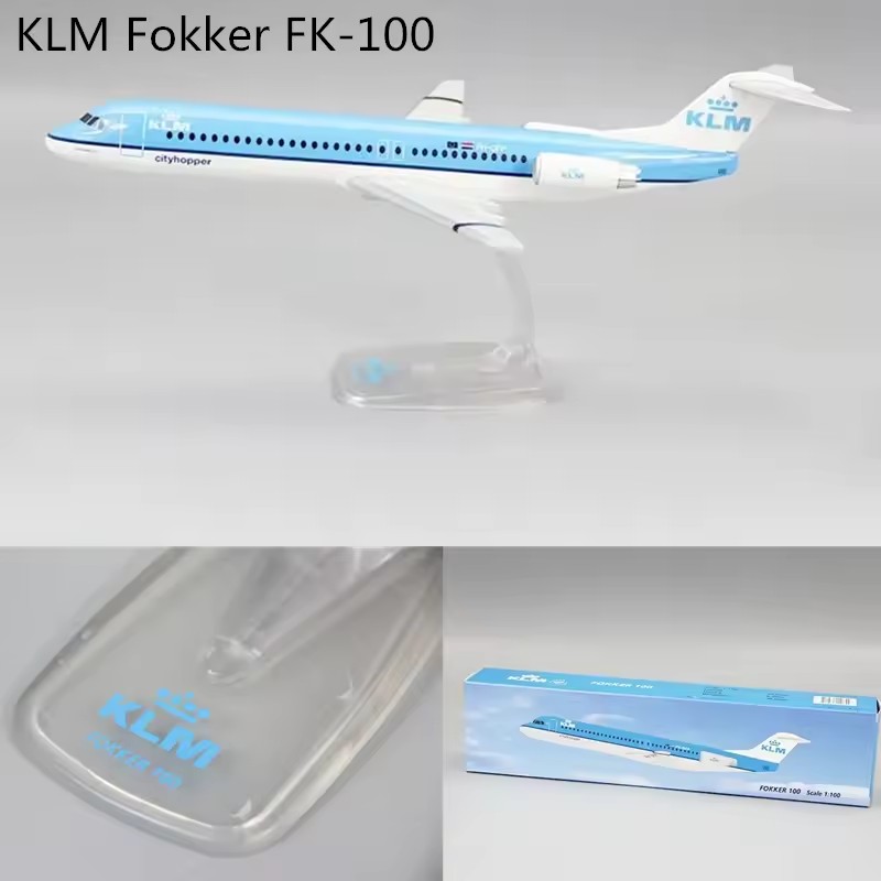 1/100 Scale Air /KLM FK-100/SM – обзор и цена Model Airplane Plastic