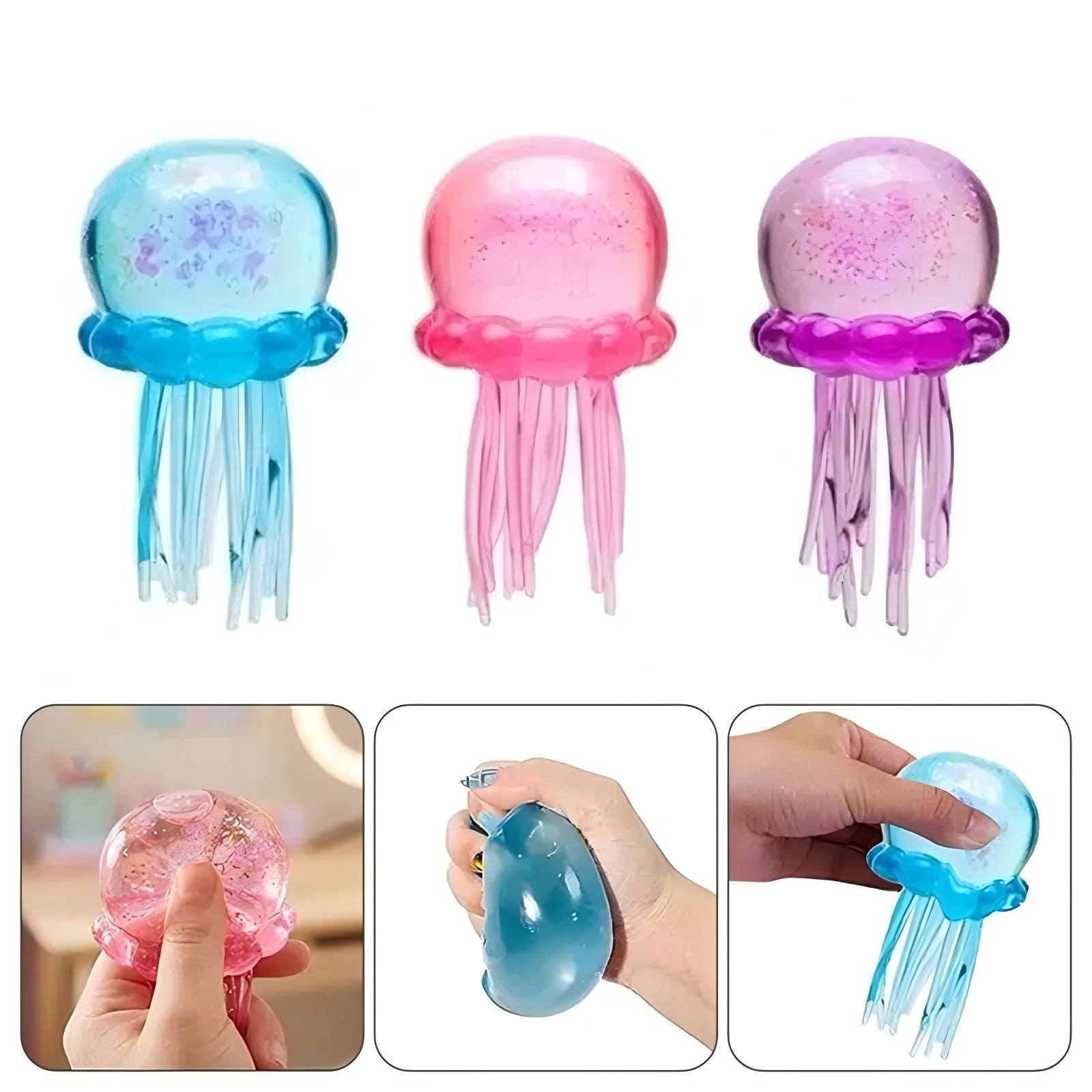 Trending Jellyfish Cube Squish – обзор и цена Fidget Cube Original