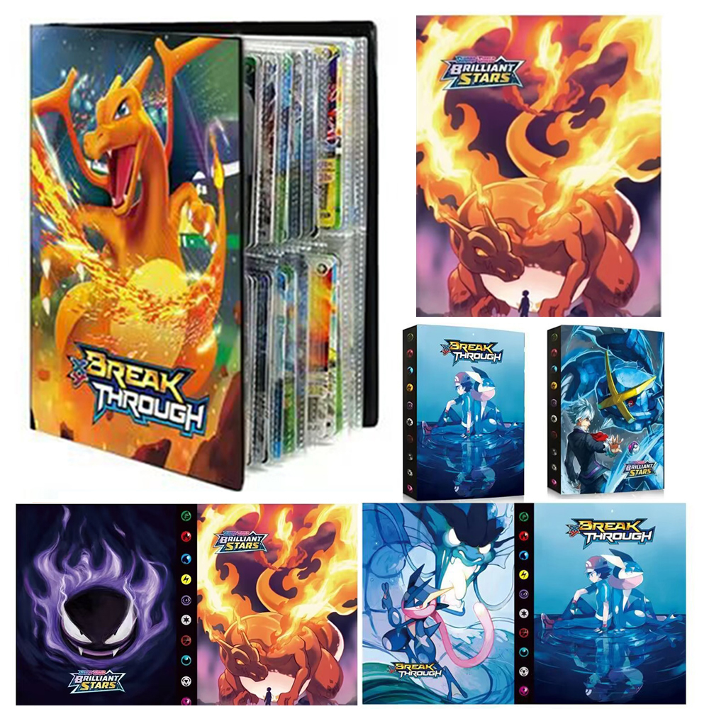 HOT 240PCS Pok é mon Cards Alb – обзор и цена Pokemon Binder Card