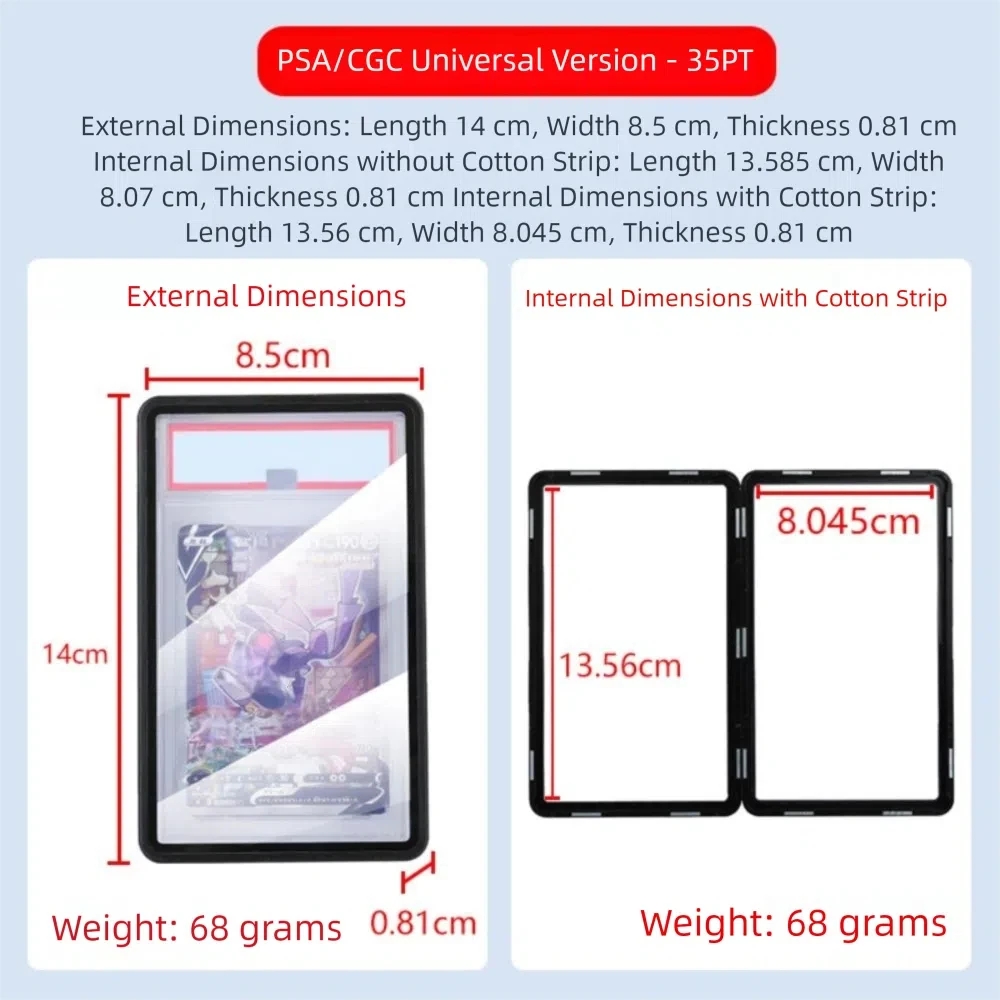 Aluminium Frame PSA/CGC Graded – обзор и цена Graded Card Display