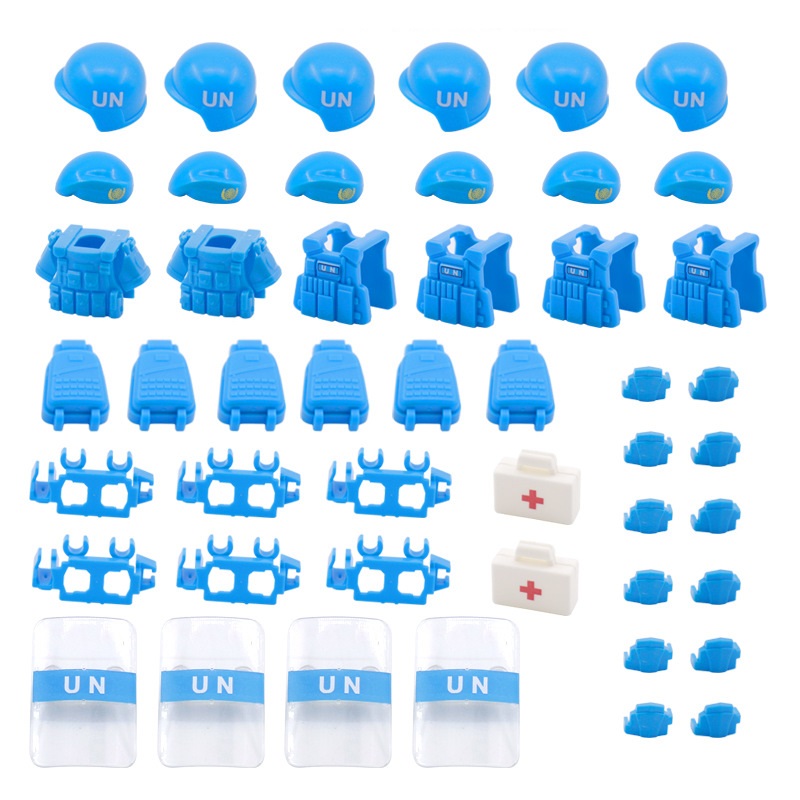 UN peacekeeping Forc Beret Bul – обзор и цена Lego Minifigure Holder