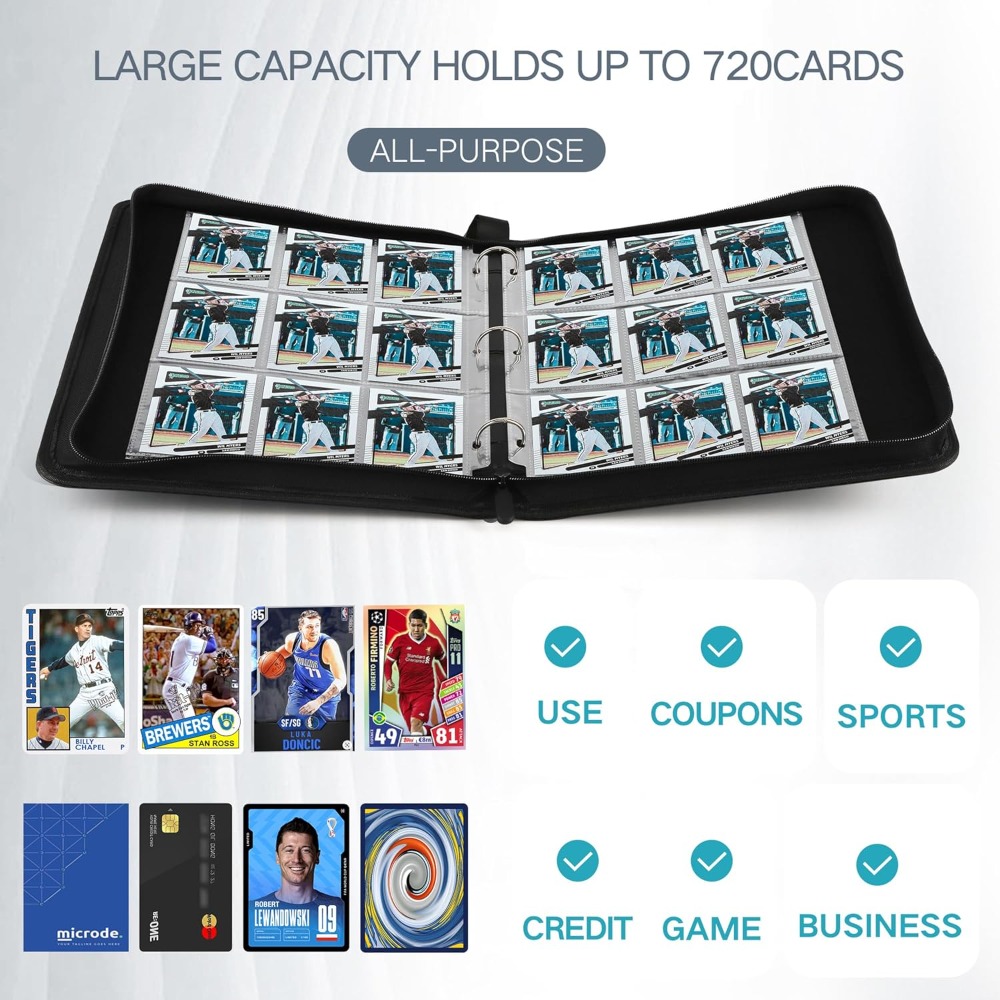 Premium 720 Double Sided Pocke – обзор и цена Trading Card Binder