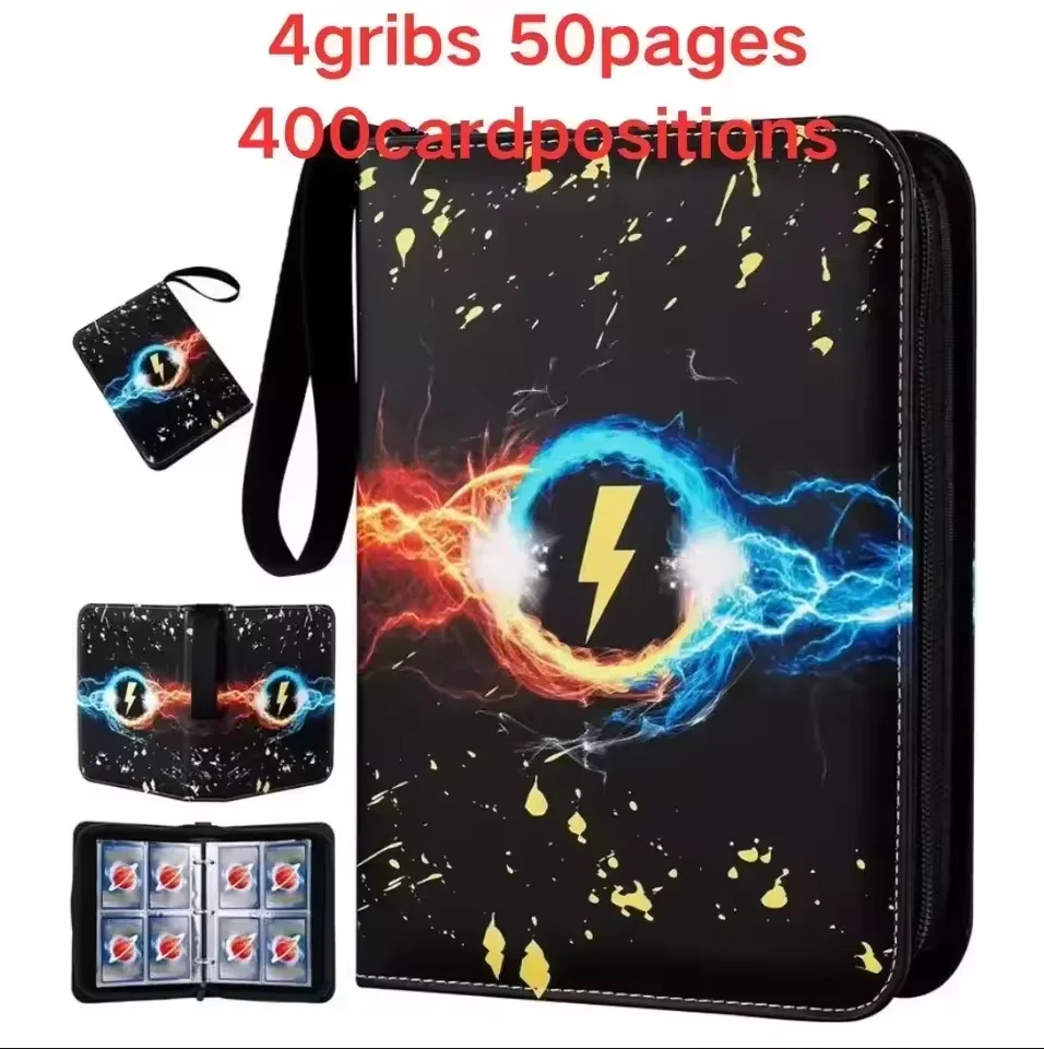IN STOCK-- 400PCS Album Binder – обзор и цена Pokemon Binder Card