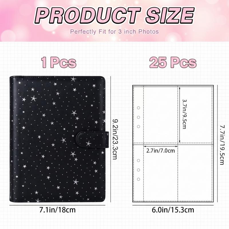 A5 6‑Ring Loose‑Leaf Photocard – обзор и цена Trading Card Binder