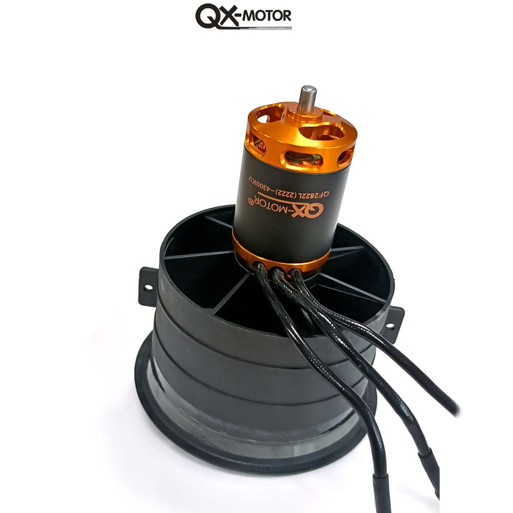 QX-Motor 64mm EDF 12Blades Duc – обзор и цена Model Airplane Plastic