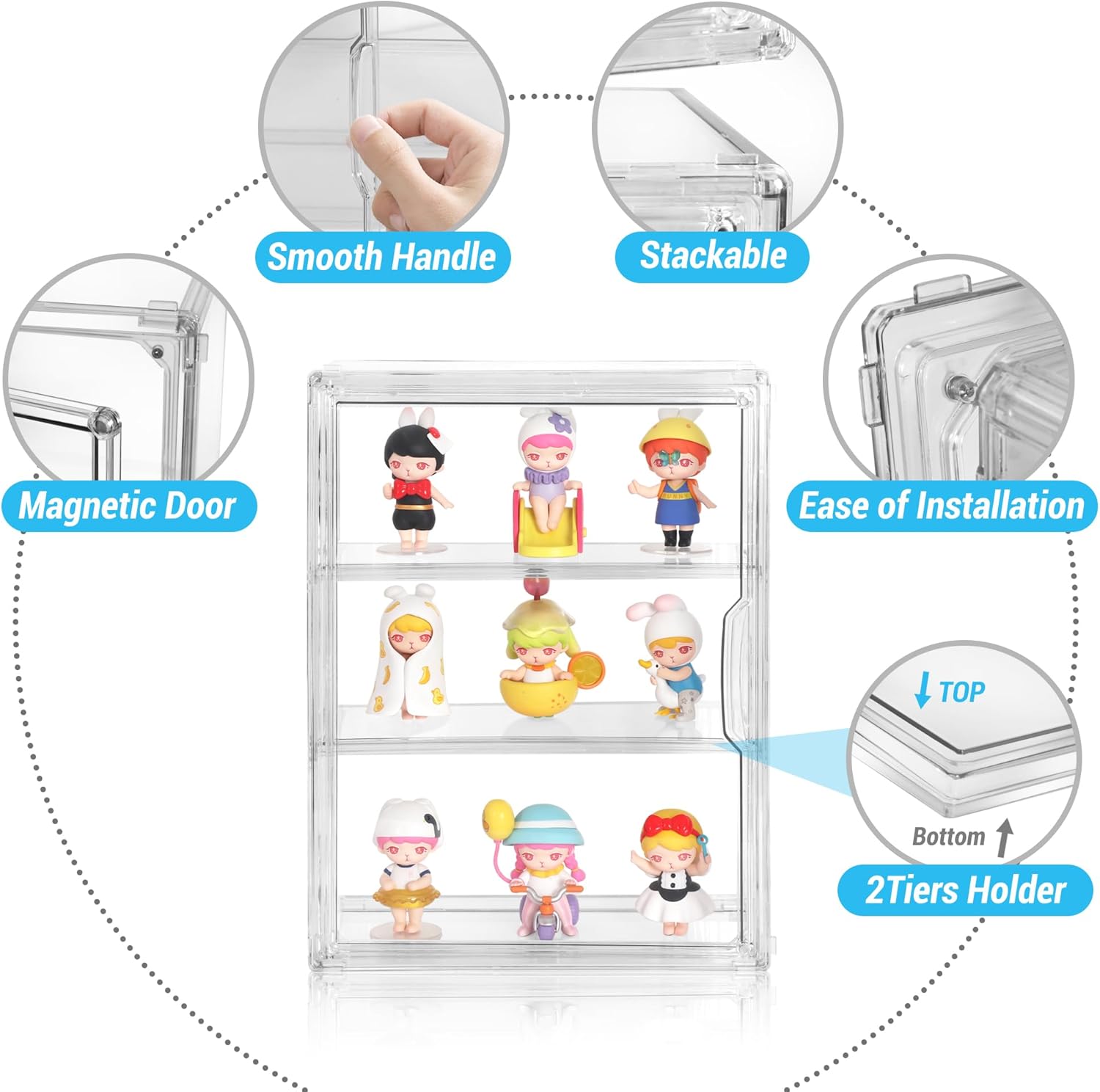 3-Tier Acrylic Display Case fo – обзор и цена Display Case Acrylic