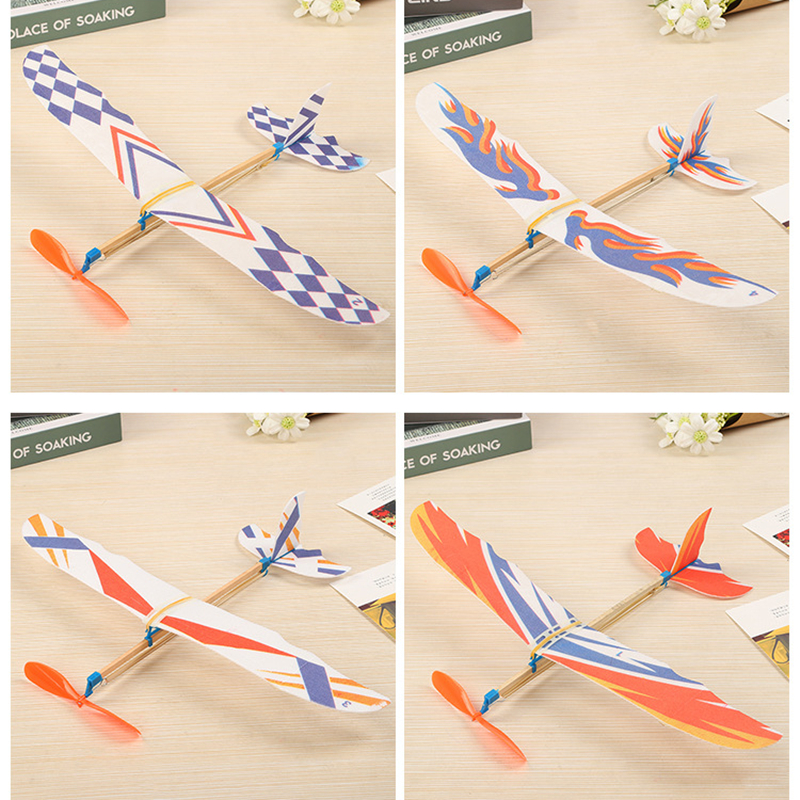 5/10Pcs Rubber Band Powered Ai – обзор и цена Model Airplane Plastic
