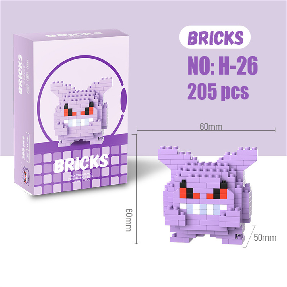 Pokemon Micro Building Blocks  – обзор и цена Building Block Mini