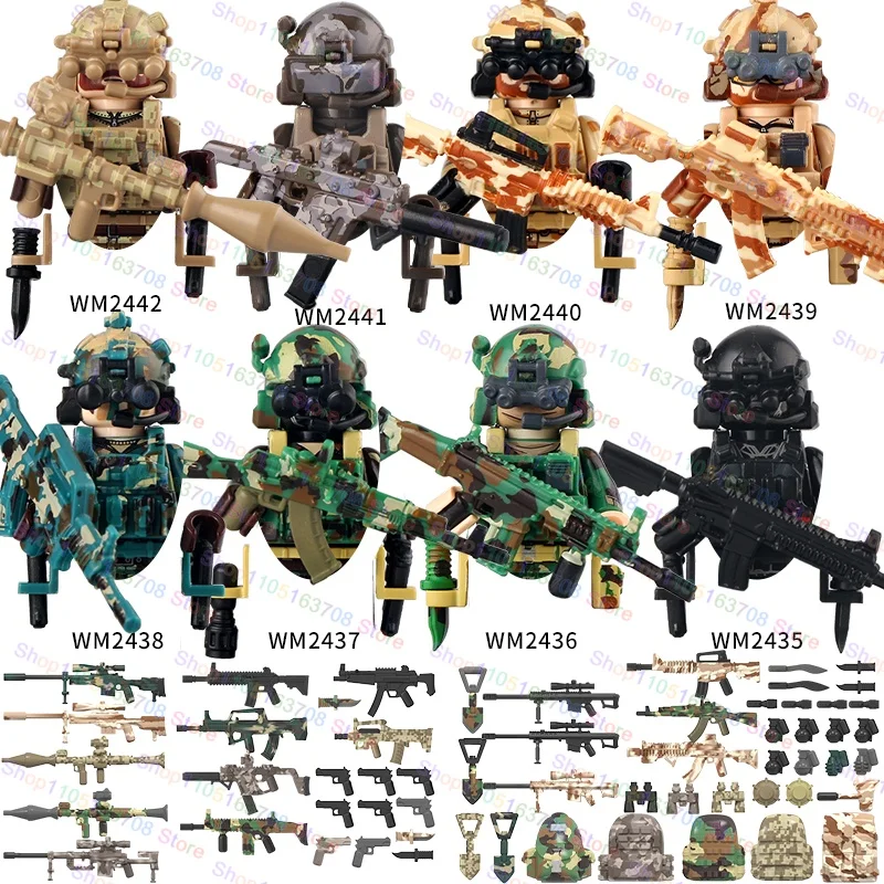 MOC Military Soldiers Action F – обзор и цена Lego Minifigure Holder