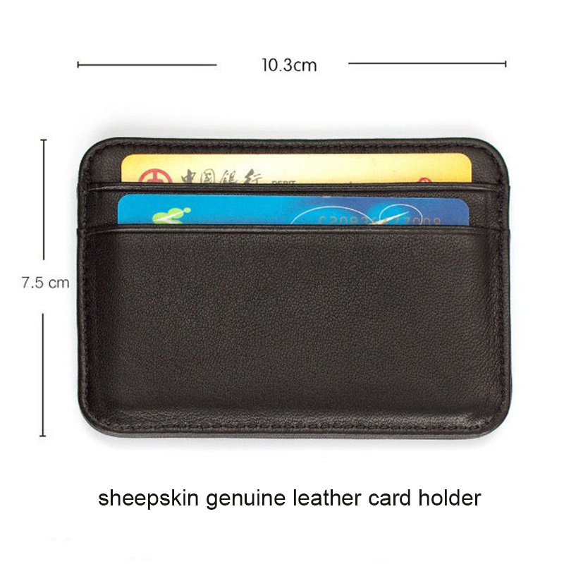 Genuine Leather Visit Card Hol – обзор и цена Card Top Loader