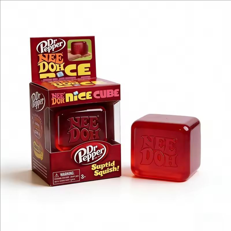 .Dr Pepper x NeeDoh Nice Cube  – обзор и цена Fidget Cube Original