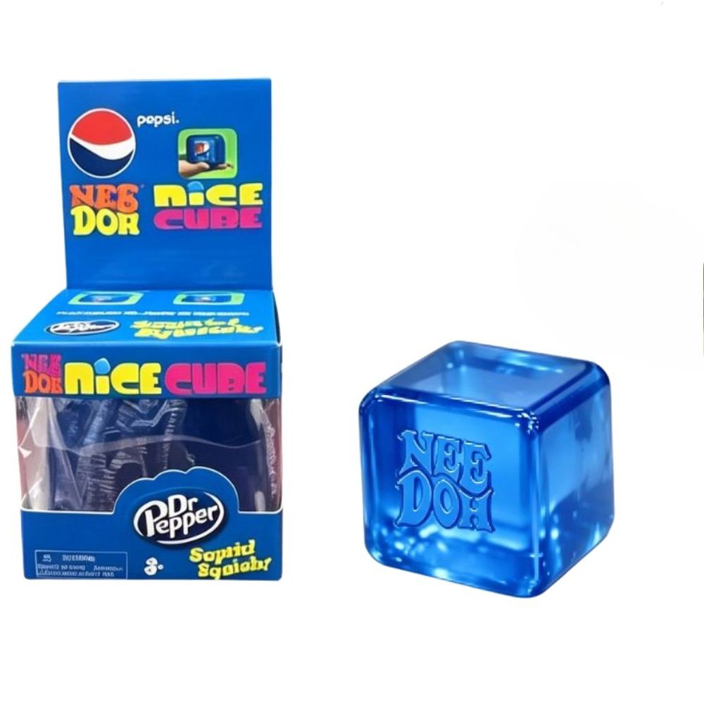 .Dr Pepper x NeeDoh Nice Cube  – обзор и цена Fidget Cube Original