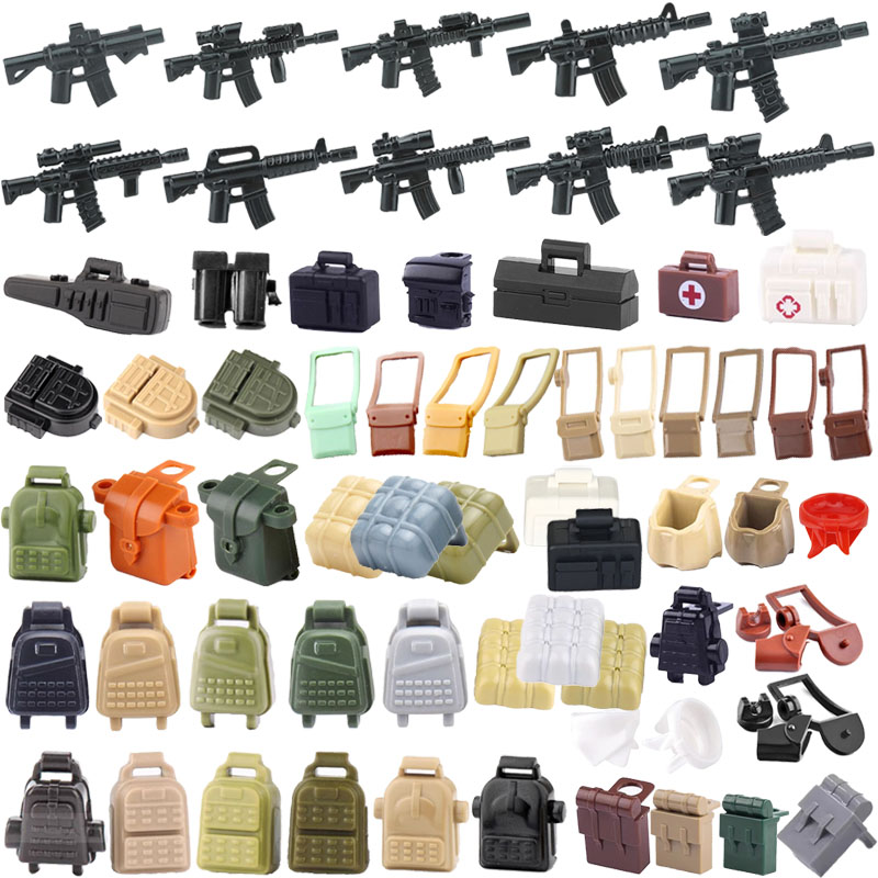Military Figure Weapons Access – обзор и цена Lego Minifigure Holder