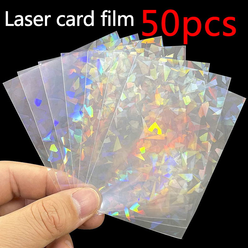 50pcs Soft Trading Laser Card  – обзор и цена Card Penny Sleeve