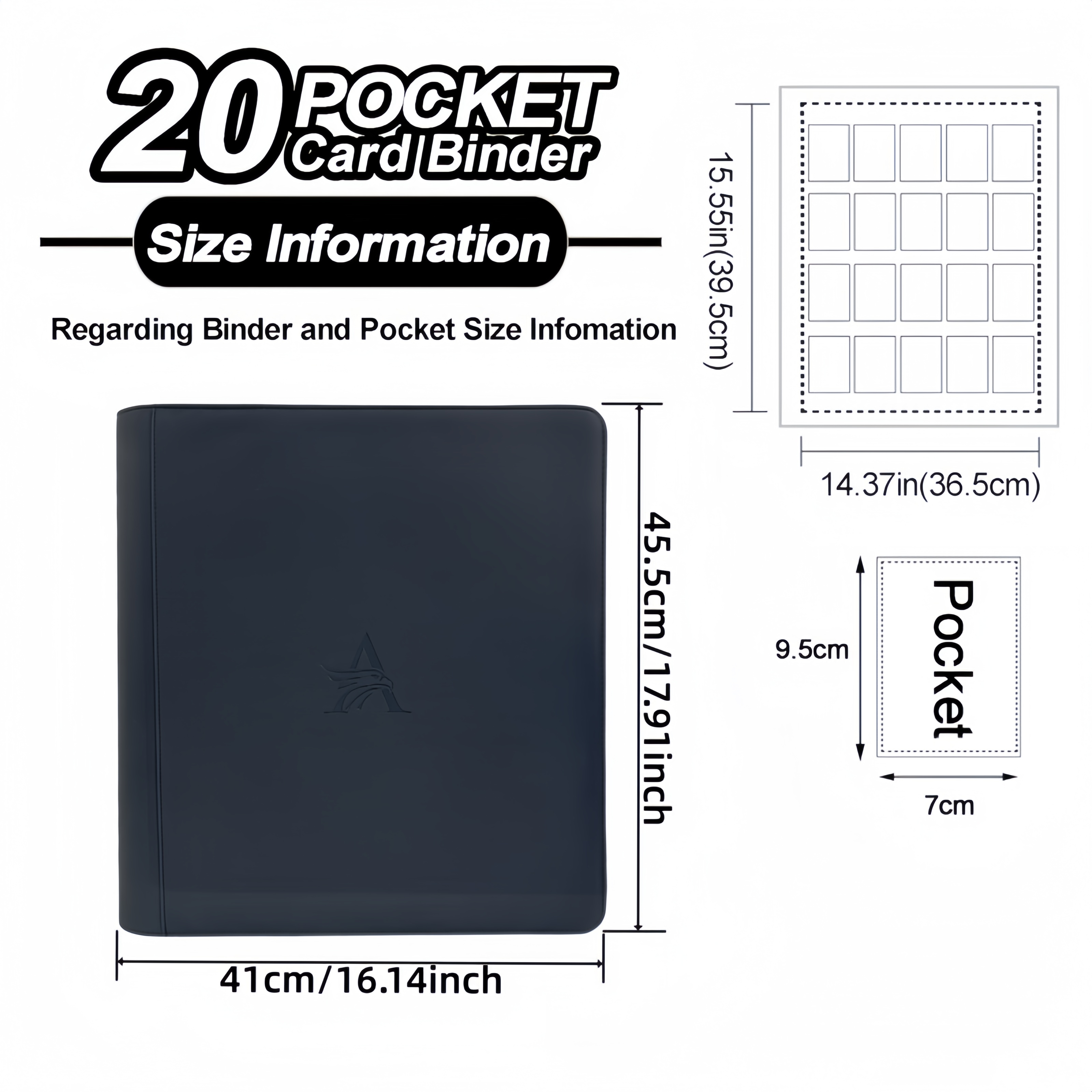 Premium 20 Pocket Card Binder  – обзор и цена Pokemon Binder Card