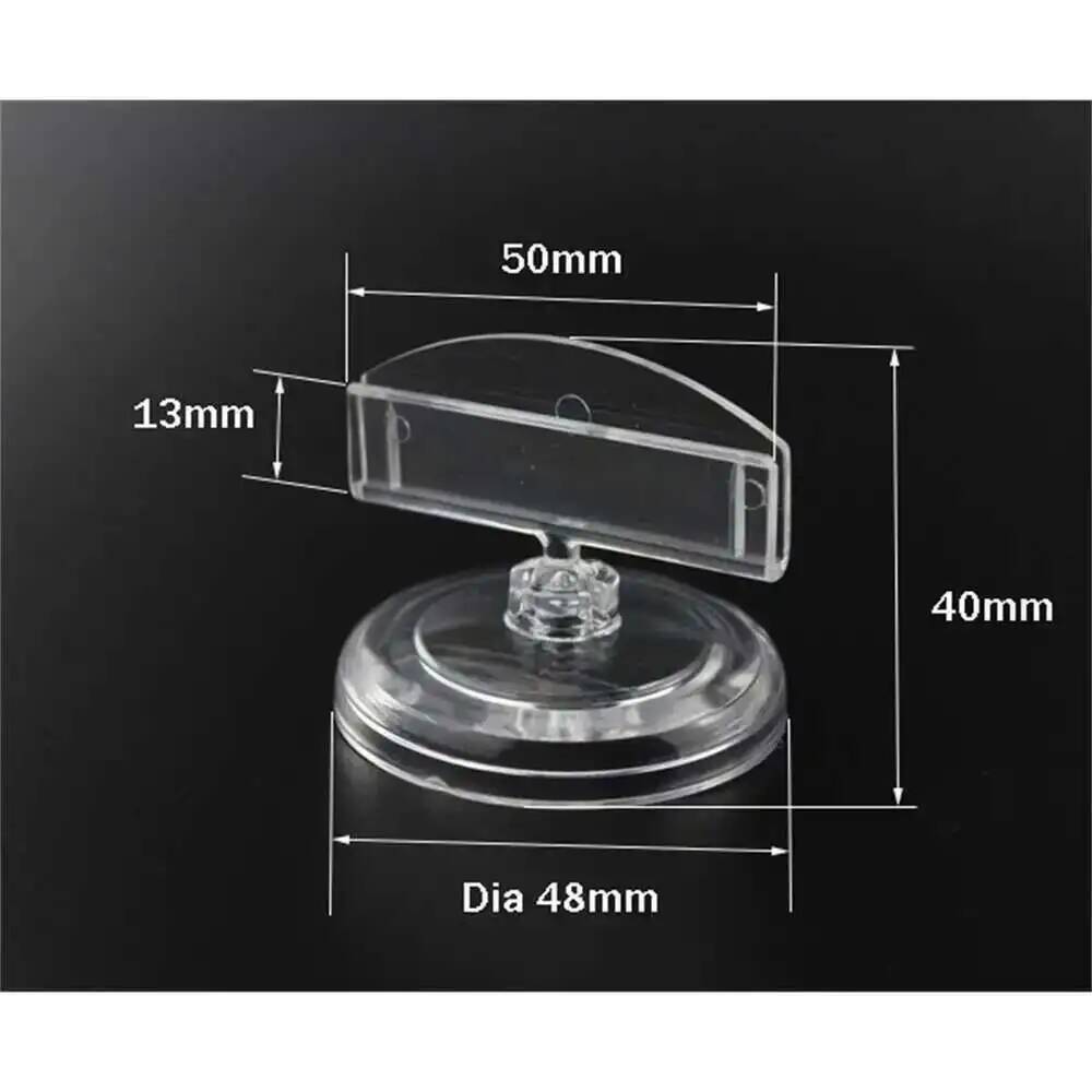 Small Card Holder Stand Clear  – обзор и цена Pop Display Shelf