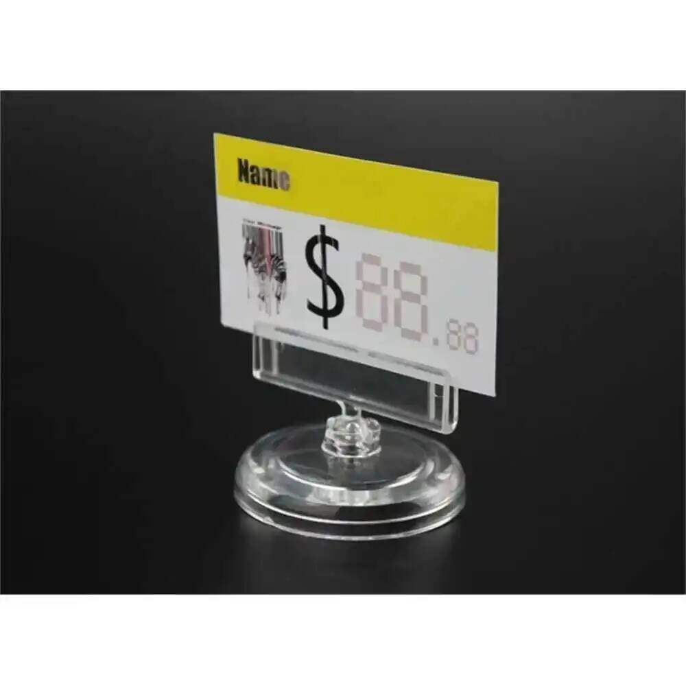 Small Card Holder Stand Clear  – обзор и цена Pop Display Shelf