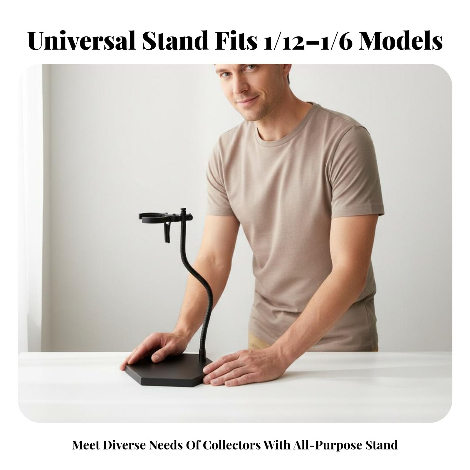 1/6 Scale Figure Stand Bendabl – обзор и цена Action Figure Stand