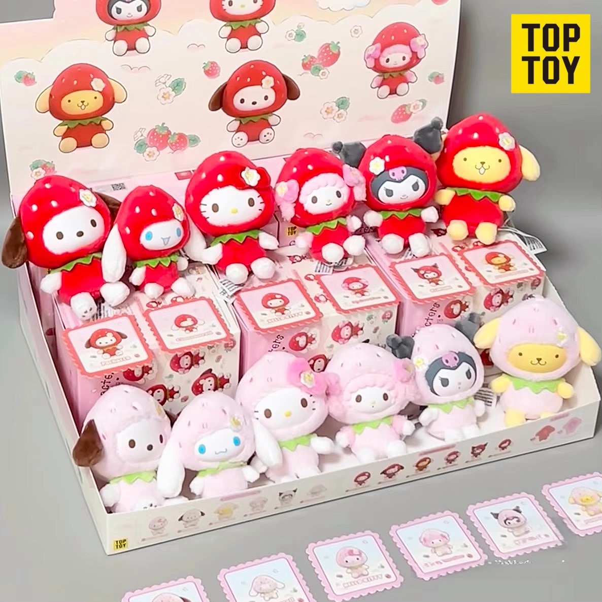 Authentic Toptoy Sanrio Strawb – обзор и цена Vinyl Figure Blank