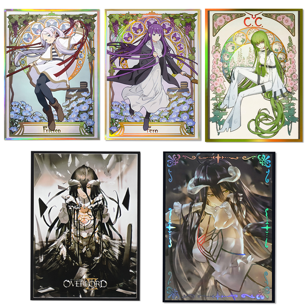 60PCS Standard Size Anime Card – обзор и цена Graded Card Display