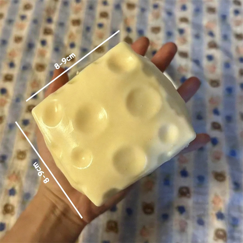 ◑Jumbo Cheese Cube Stress Ball – обзор и цена Fidget Cube Original
