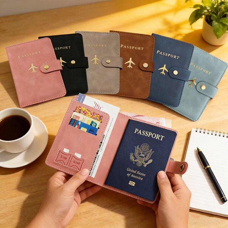 Leather Passport Holder Covers – обзор и цена Card Top Loader