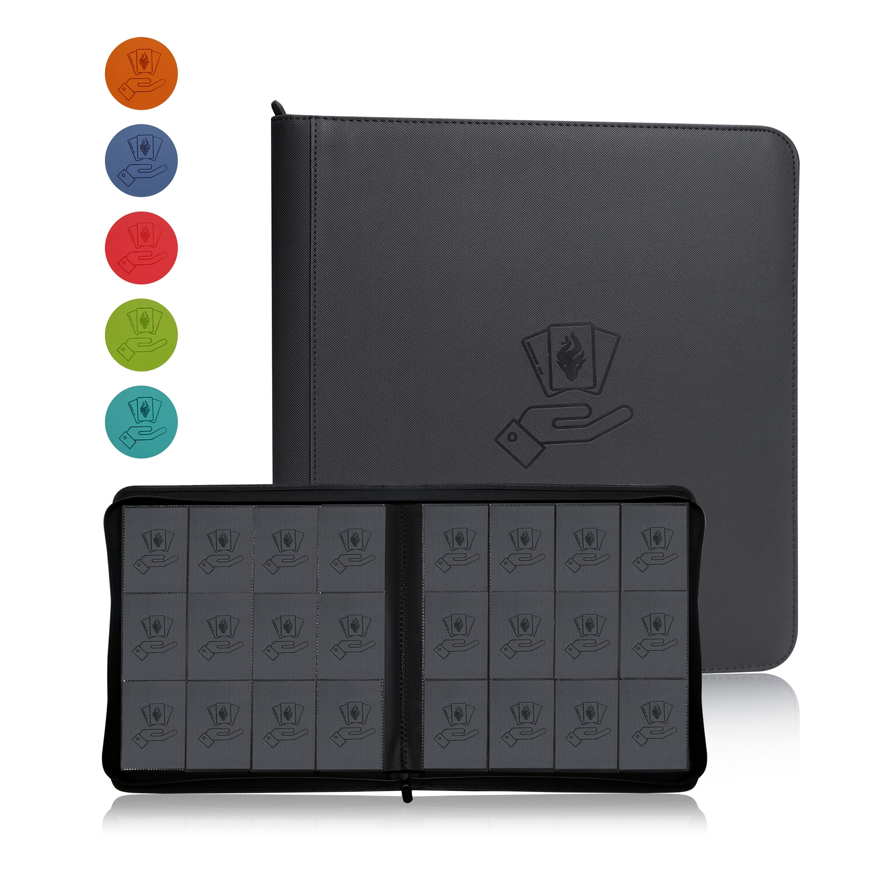 12 Pockets Trading Card Zipper – обзор и цена Trading Card Binder