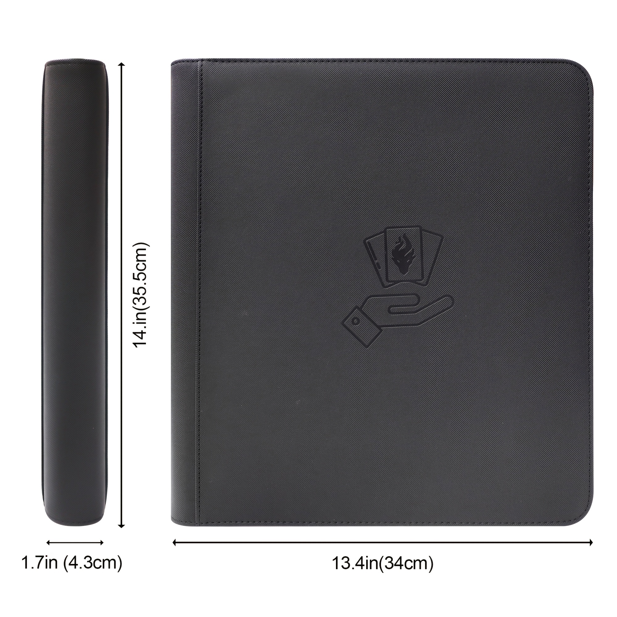 12 Pockets Trading Card Zipper – обзор и цена Trading Card Binder