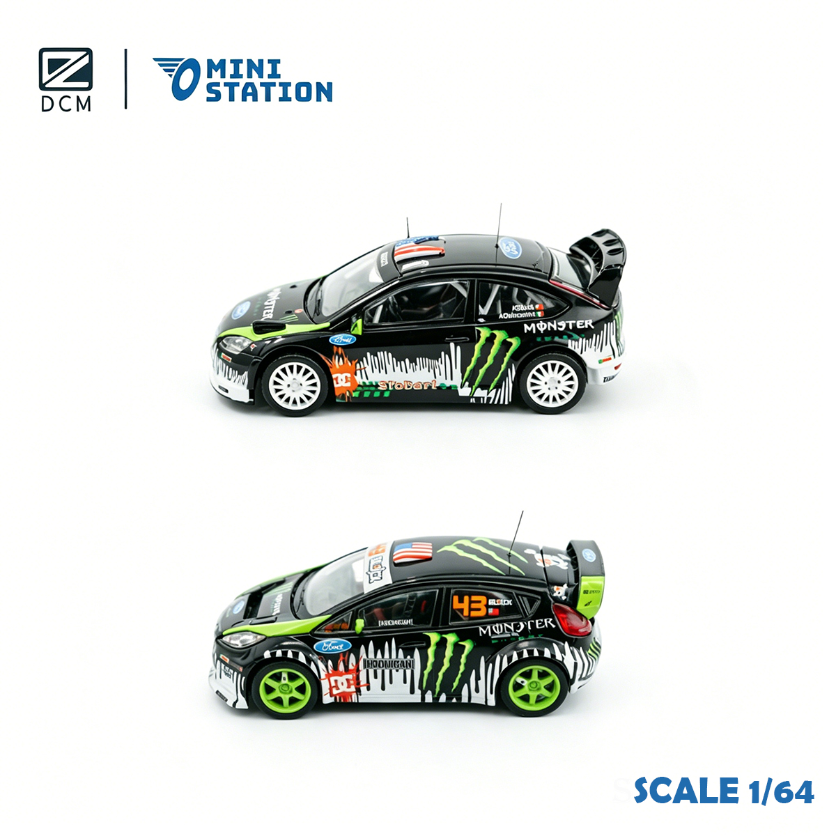 DCM × Mini Station 1:64 Ken Bl – обзор и цена Die Cast Car 1 64