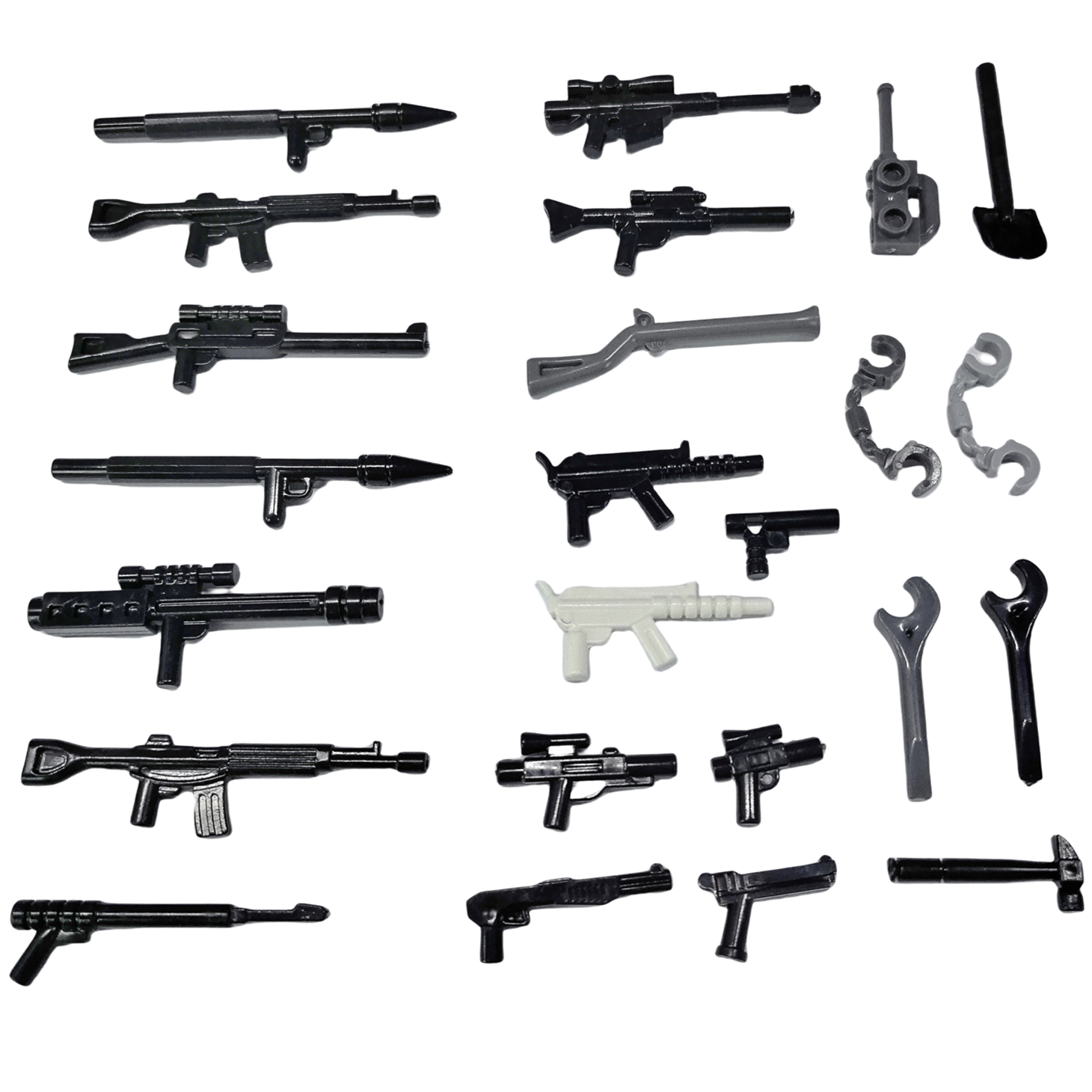Military WW2 Weapon Guns Soldi – обзор и цена Lego Minifigure Holder