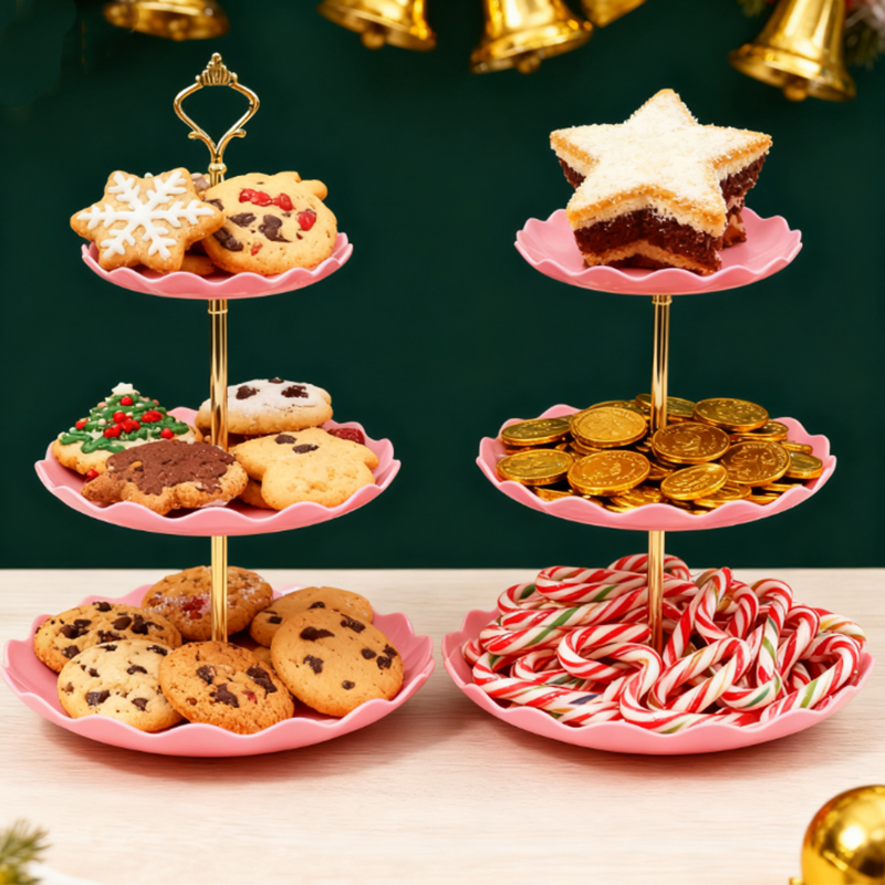 2/5pcs luxury pink cake rack d – обзор и цена Display Risers Set