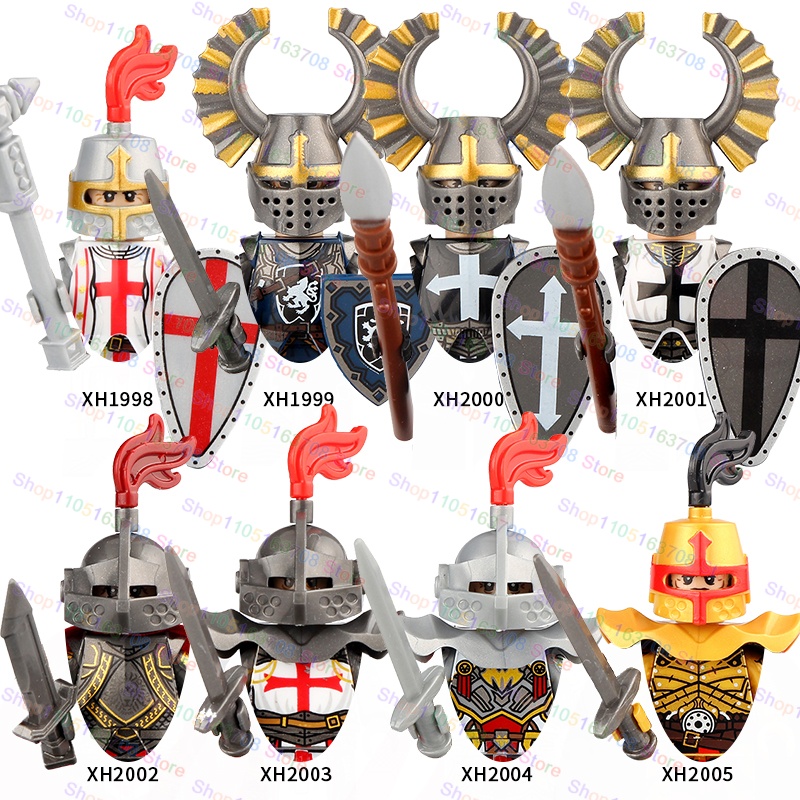 G0128 Moc Medieval Roman Centu – обзор и цена Lego Minifigure Holder