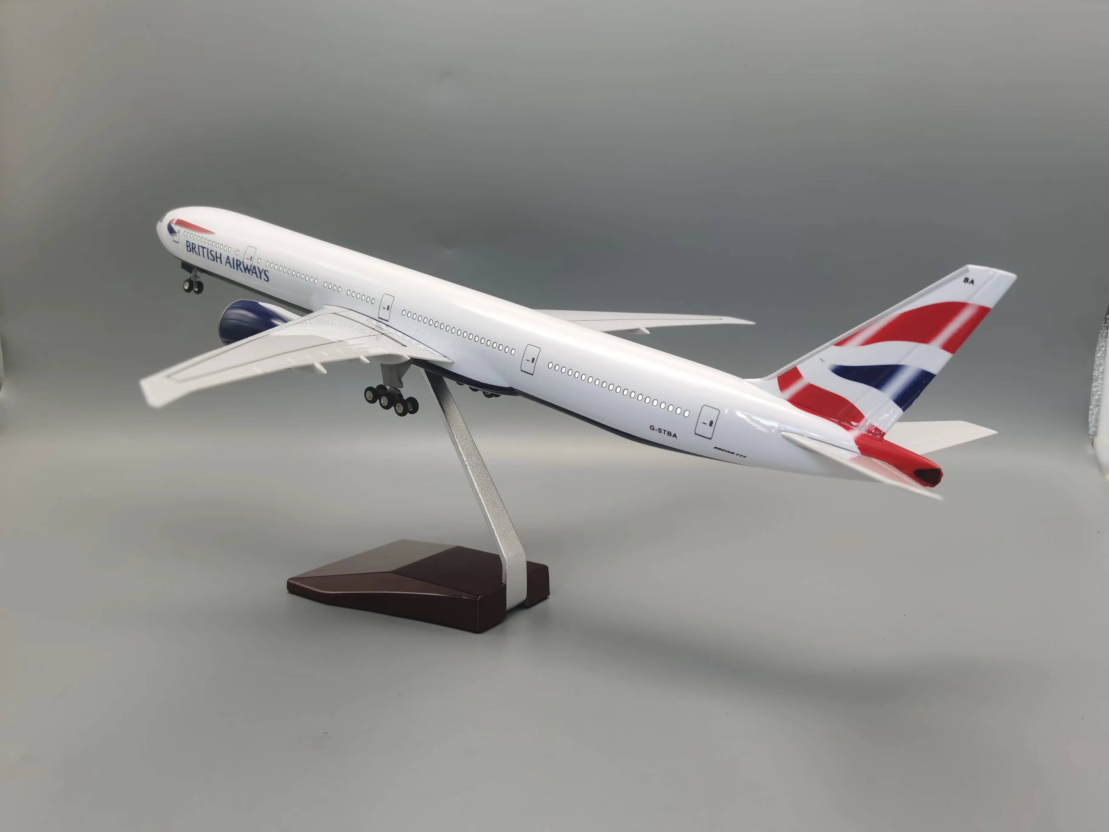 Aircraft B777  British Airways – обзор и цена Model Airplane Plastic