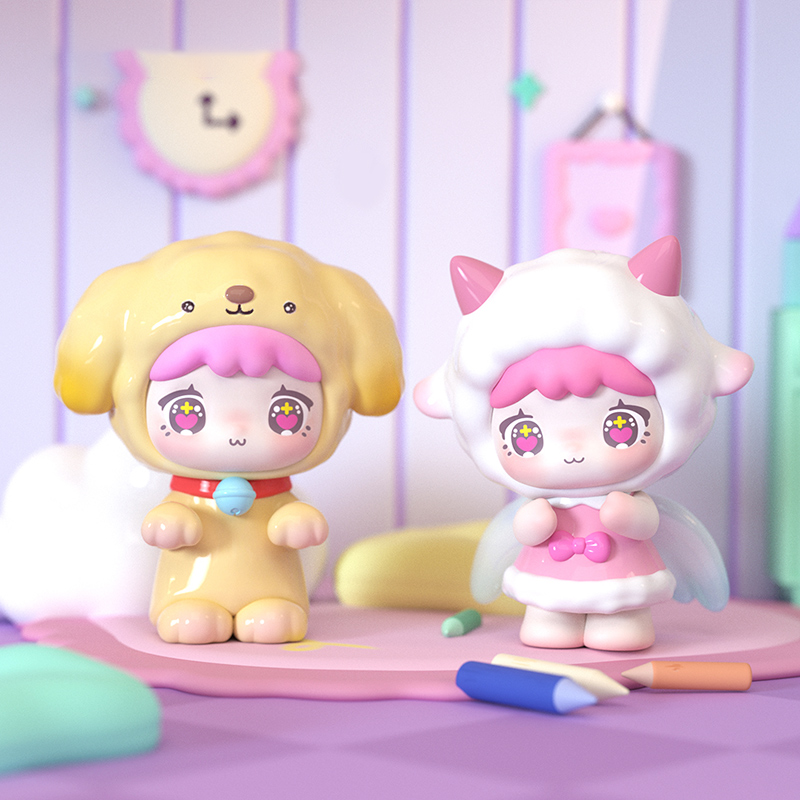 Qubii Autumn Animal Castle Day – обзор и цена Vinyl Figure Blank